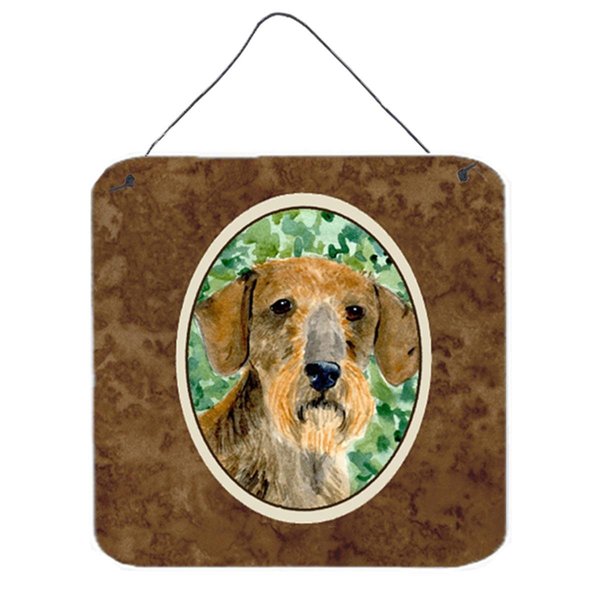 Micasa Dachshund Aluminium Metal Wall Or Door Hanging Prints MI235788